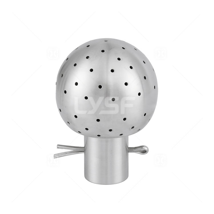 Fixed cleaning ball