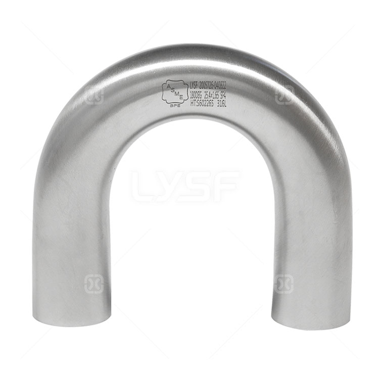 180° welded long elbow