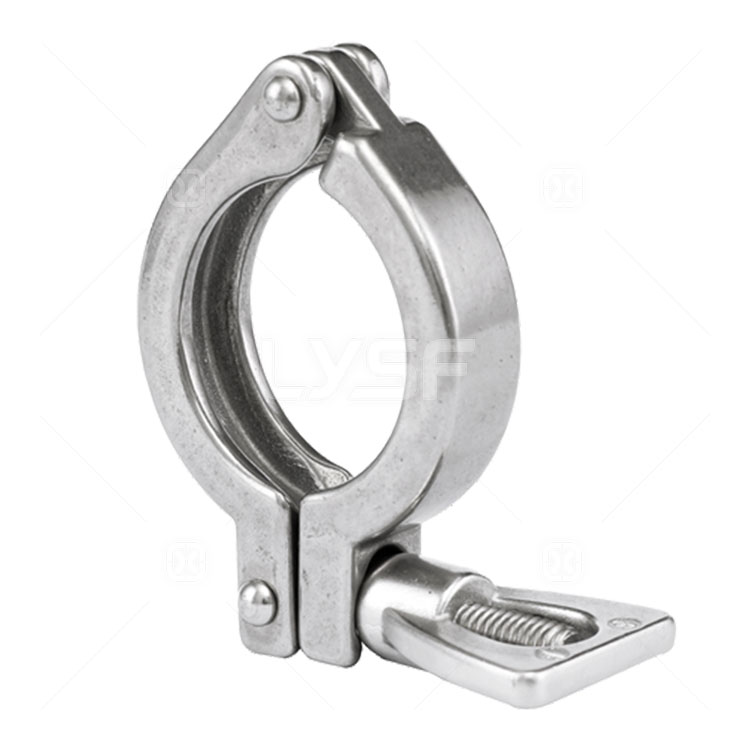 Single rivet clamp