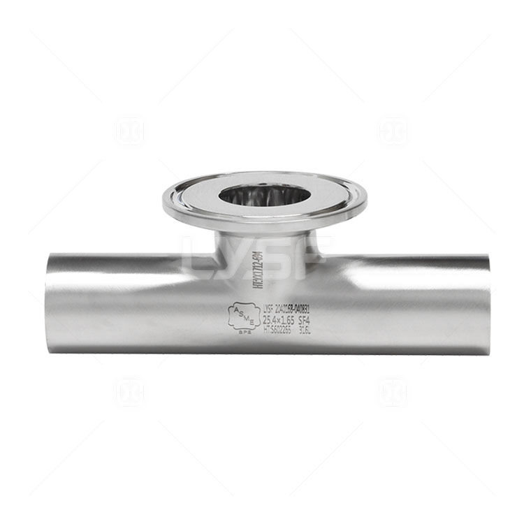 Medium card type equal diameter short tee