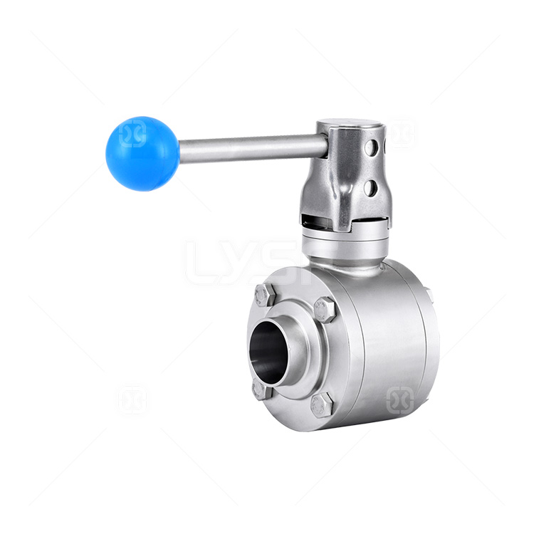 Machined ball valve