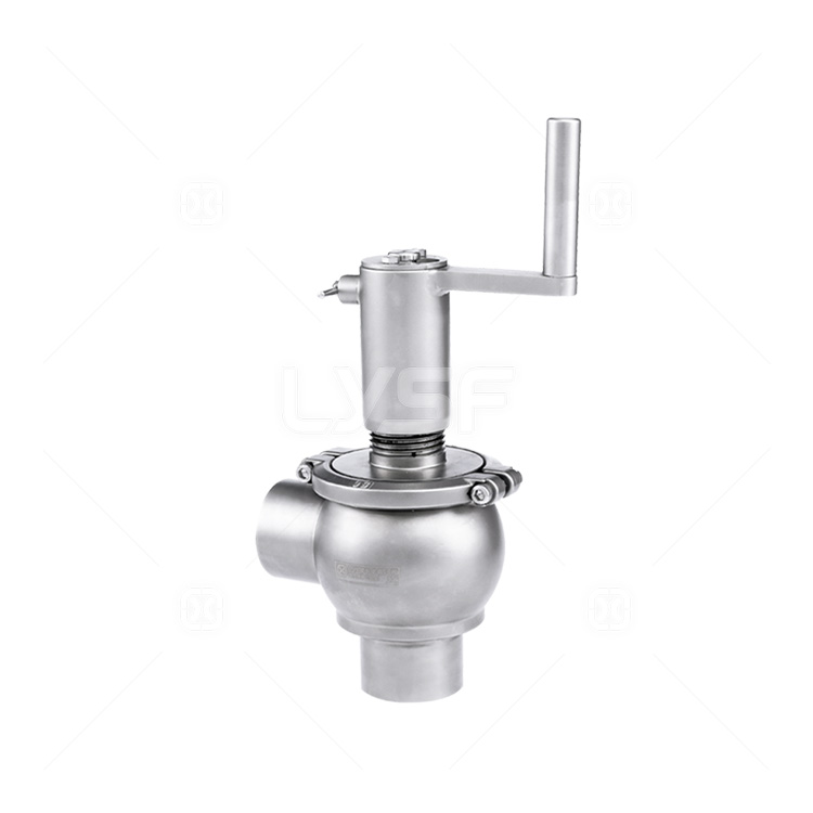 L-type manual reversing valve