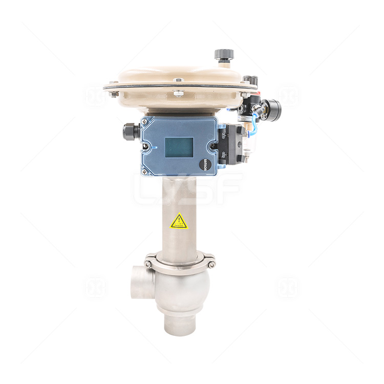 L-type digital flow control valve