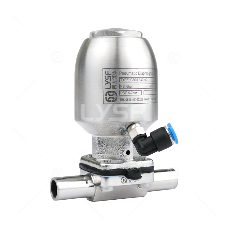Pneumatic forging diaphragm valve 0.5 inch