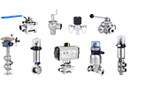 Sanitary valve series