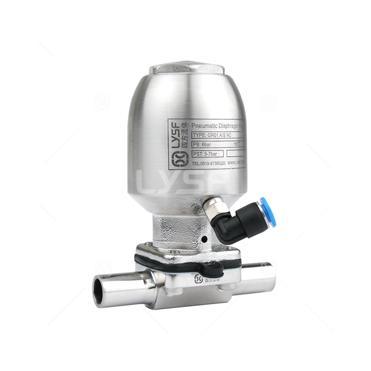 Pneumatic forging diaphragm valve 0.5 inch